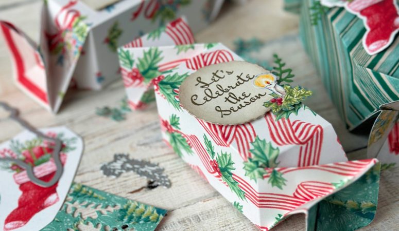 Artisan Design Team Sentimental Christmas Wishes Twist-Close Crackers