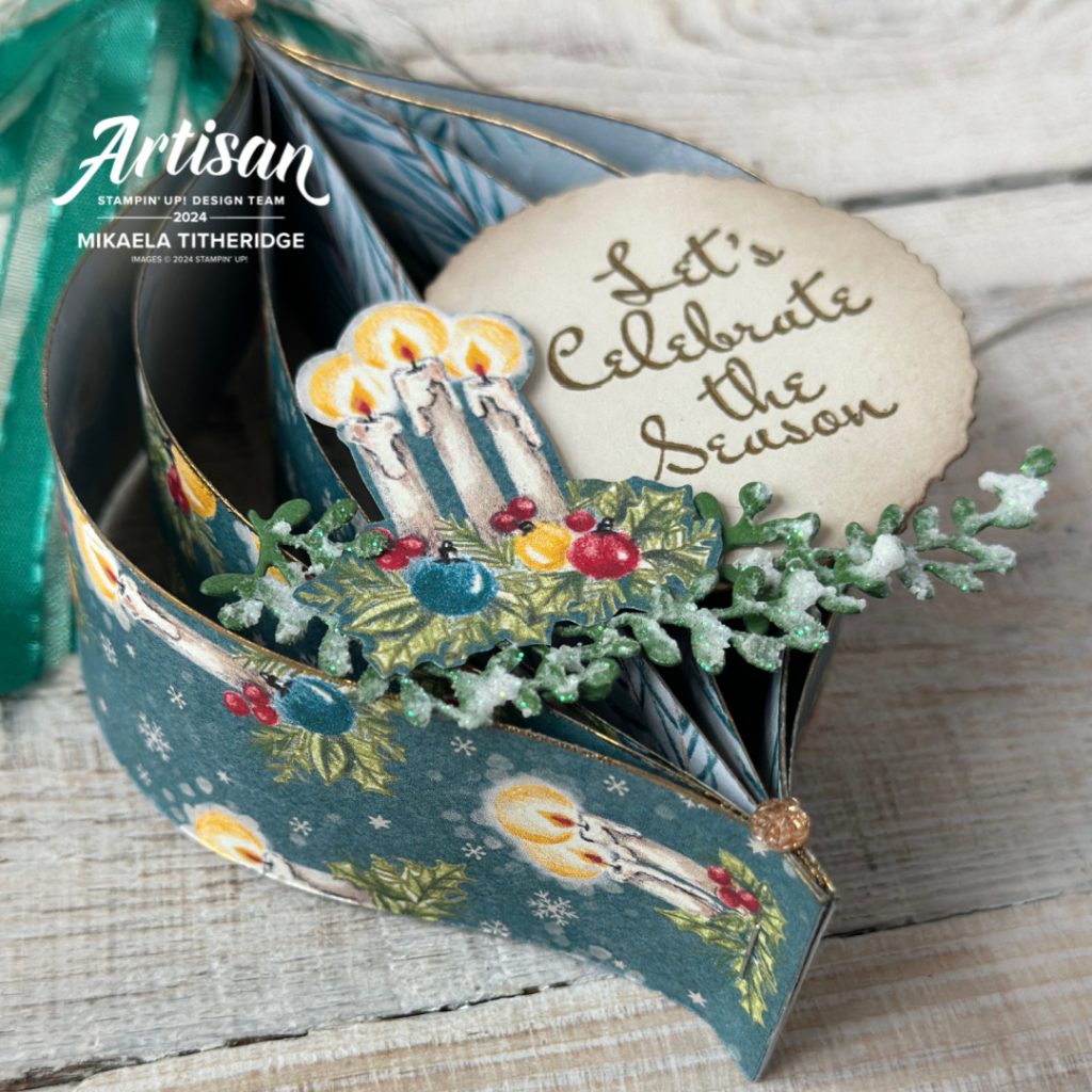 Sentimental Christmas Ornament by The Crafty oINK Pen