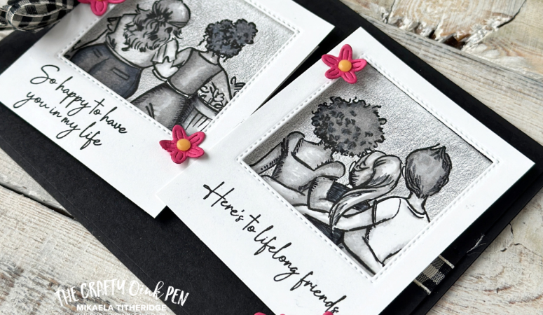 Creation Station – Black and White with a Pop of Colour
