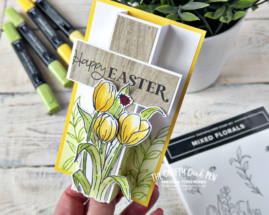 Pop out Easter Cross card - Artisan Swap for Onstage 2025 by The Crafty oiNK Pen
