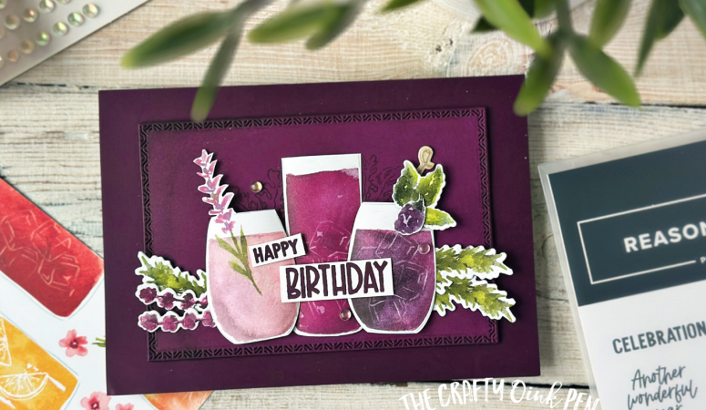 Stampin’ Fancy Friday – Shades of Purple Challenge