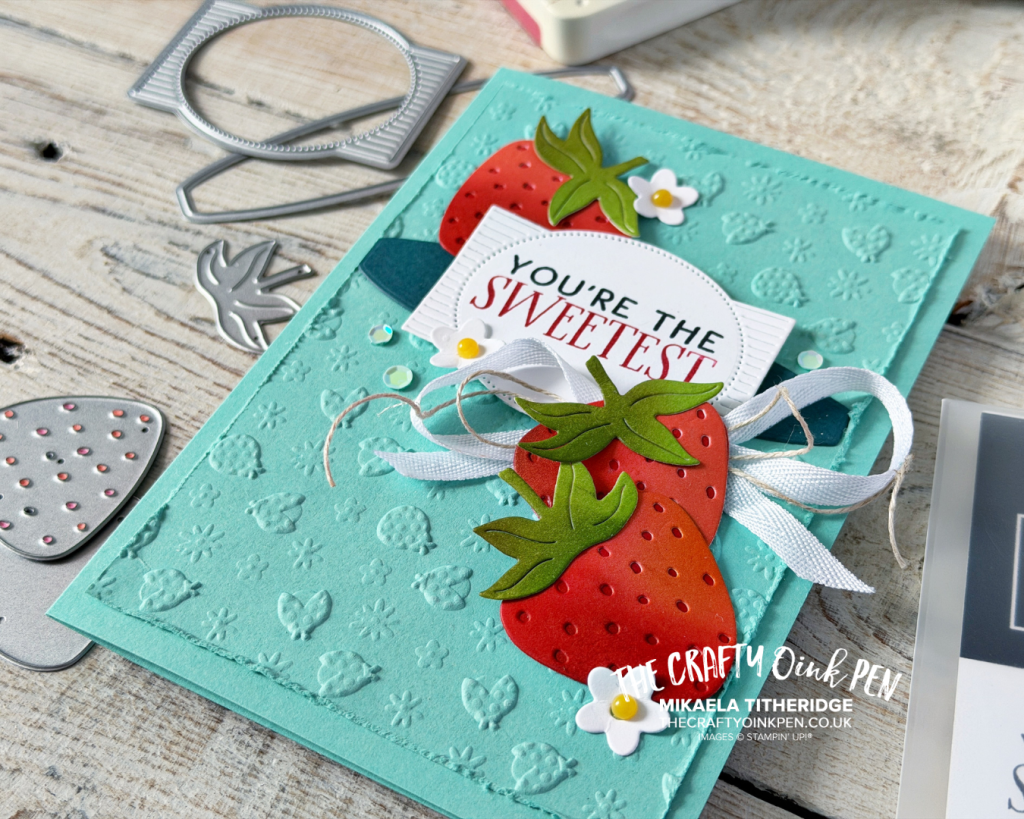 Bold and Beautiful with Handmade Sweetness and Made with Sweetness by The Crafty oINK Pen