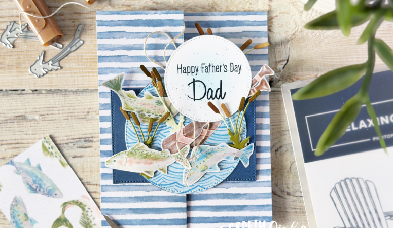 Stampin’ Fancy Friday –  Inspired by Water Challenge