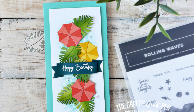 Simply Cards & Papercrafts Magazine Commission using Rolling Waves