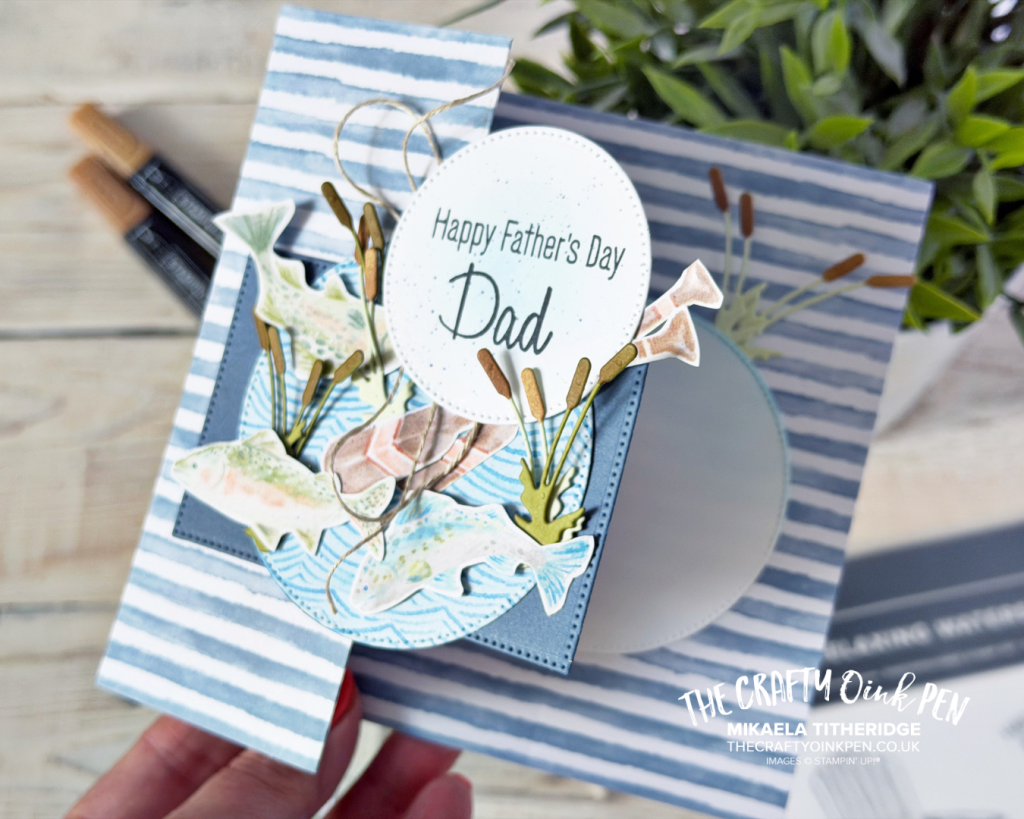 Inspired by Water with Lakeside Retreat by The Crafty oiNK Pen