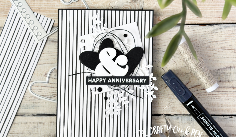 Stampin’ Fancy Friday –   Black and White Challenge